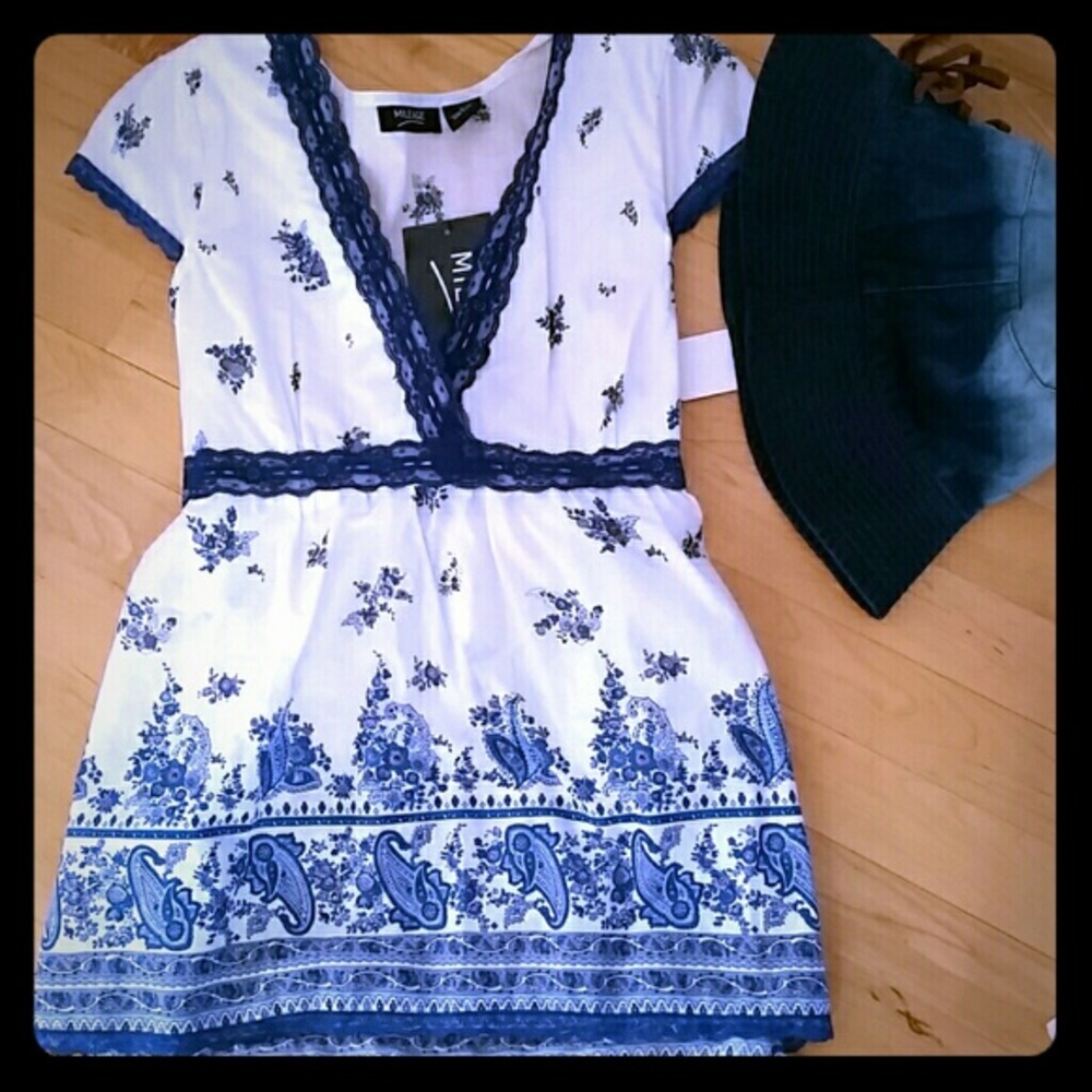 Mileage paisley top.